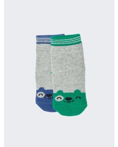 Patterned Baby Boy Socks 2 Pack