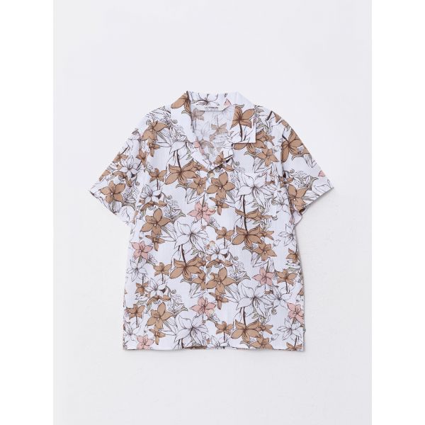 قميص ولادي بأكمام قصيرة