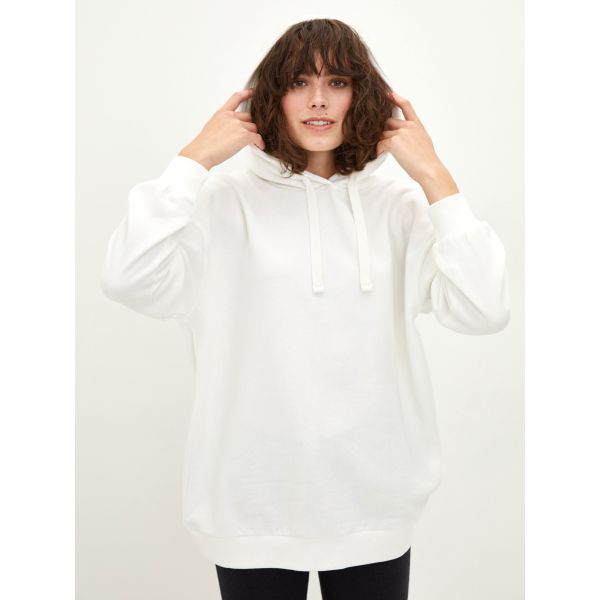 Hooded Regular Long Sleeve Women's Sweatshirt