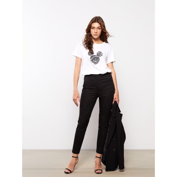 Slim Fit Regular Women's Trousers