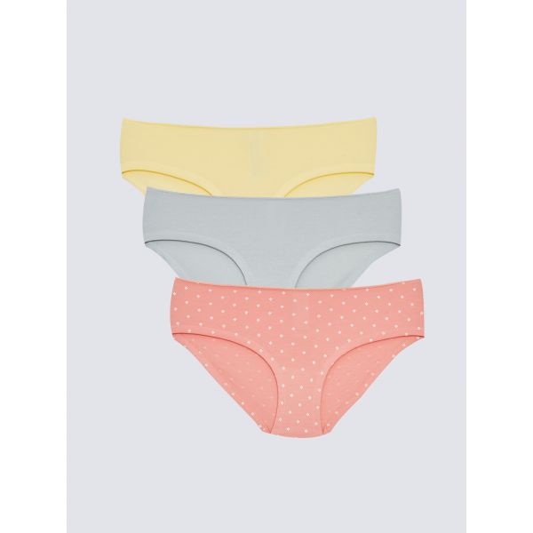 Patterned Hipster Panties 3-Pack