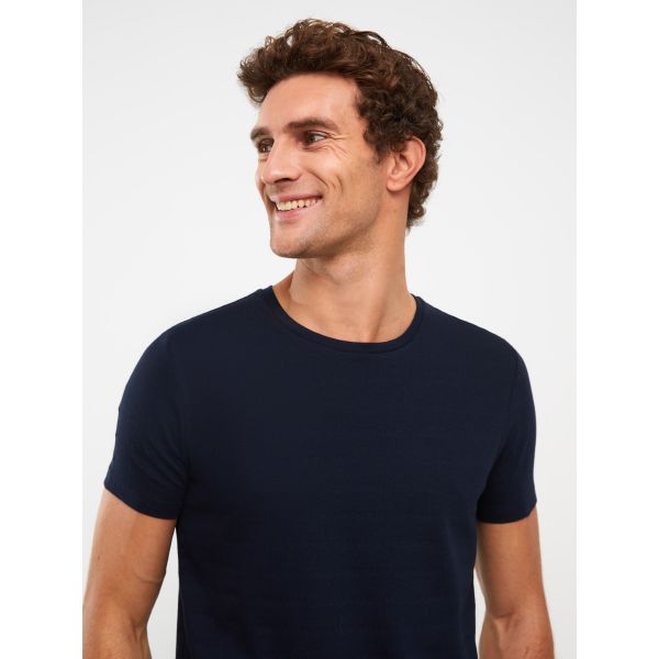 Crew Neck Short Sleeve Men's T-shirt