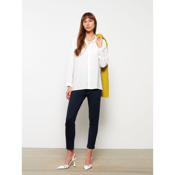 Slim Fit Regular Women's Trousers