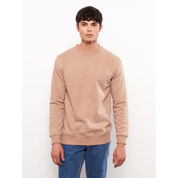 Crew Neck Long Sleeve Men's Sweatshirt