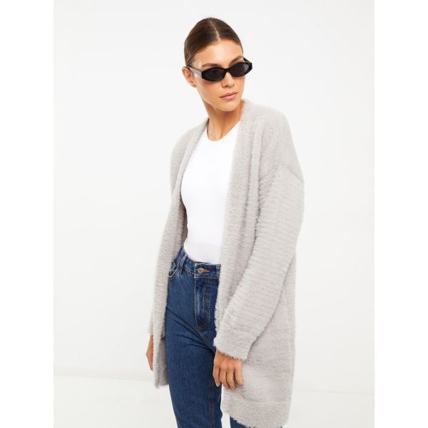 Shawl Neck Regular Long Sleeve Women's Cardigan