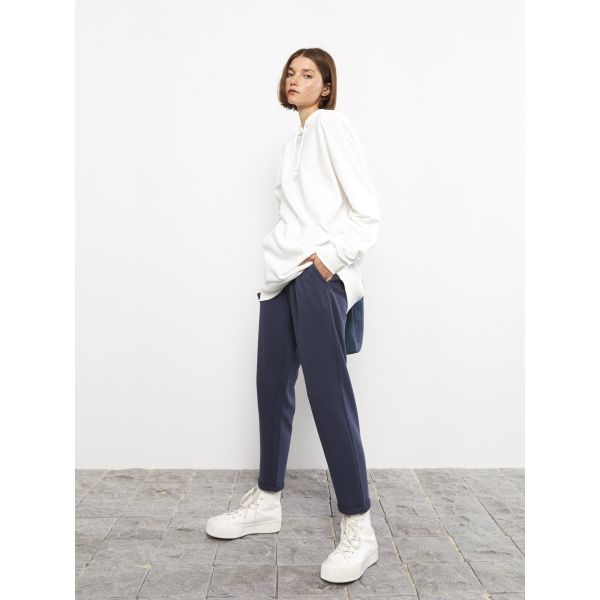 Elastic Waist Regular Women's Sweatpants