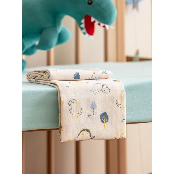 Cotton Patterned Baby Muslin Cloth