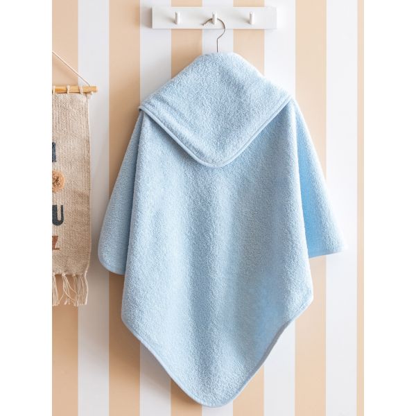 Hooded Basic Baby Boy Towel