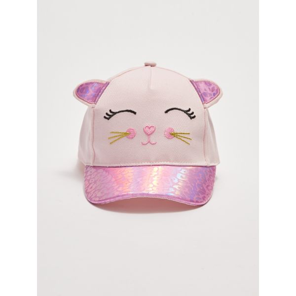 قبعة بناتي مطرزة